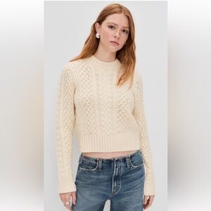 Pistola Quinn Cable Knit Sweater